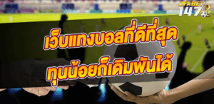 เว็บแทงบอล ดีที่สุด